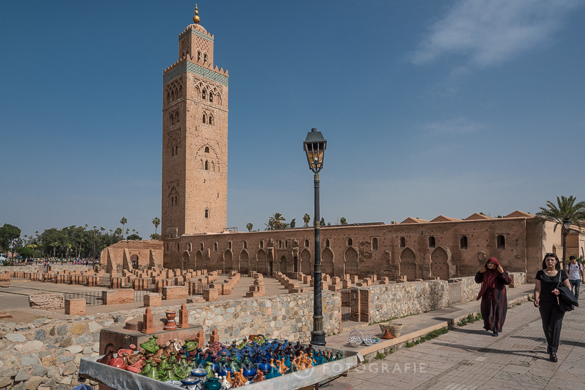 Koutubia Moschee in Marrakesch